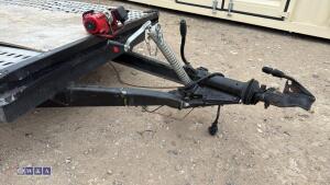 Tri-axle car transporter trailer (accident damaged) - 4