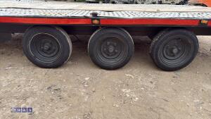 Tri-axle car transporter trailer (accident damaged) - 6