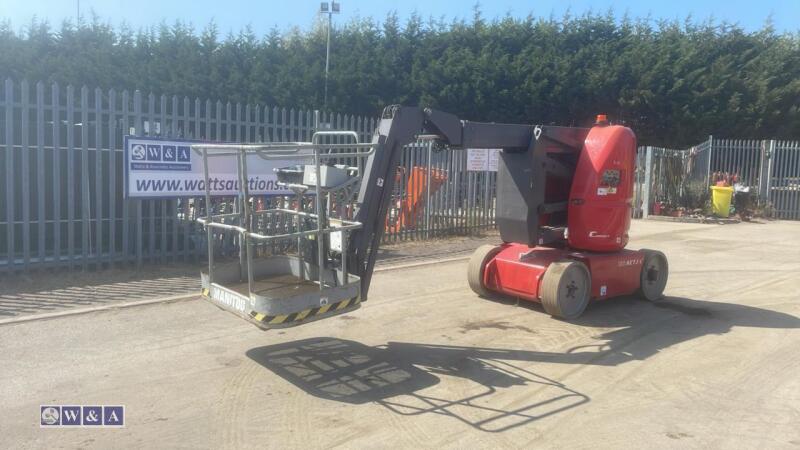 2012 MANITOU 120AETJ battery driven articulated boom lift (7887)(s/n 912723)