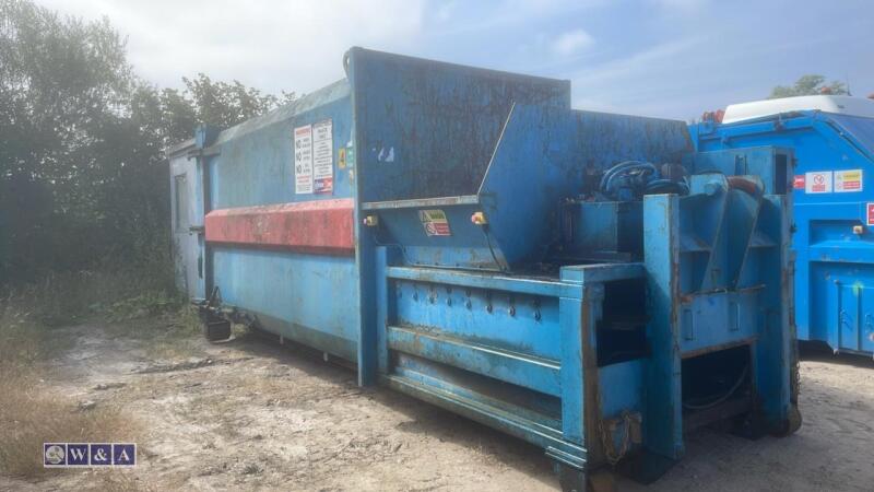 THETFORD roll-on - roll-off waste compactor