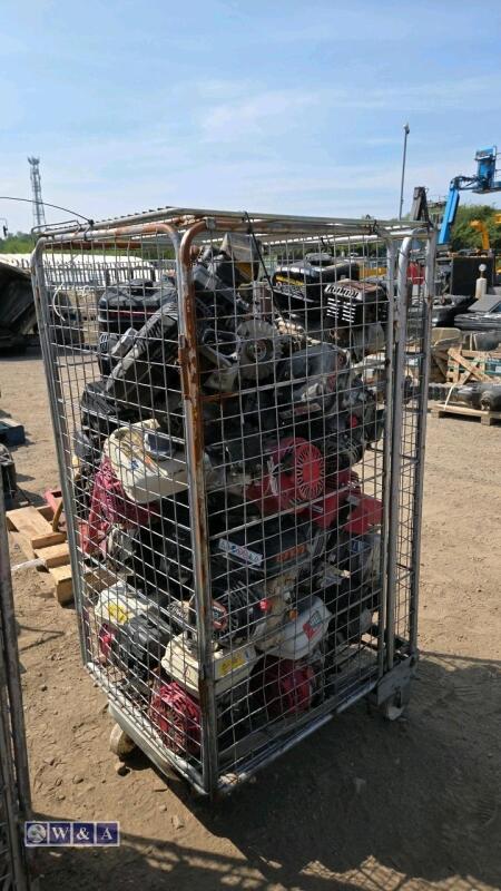 Stillage of petrol engines