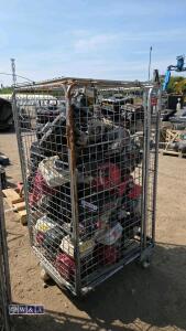 Stillage of petrol engines