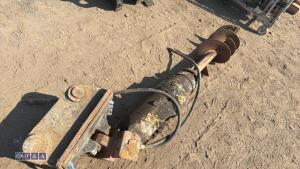 Post hole borer to suit Volvo / Kubota 8t - 2