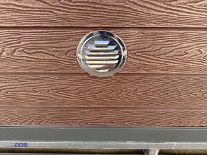 BBQ house outdoor cooking station c/w electric roller shutter door (unused) - 17