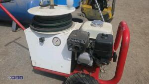 BRENDON petrol driven jet wash c/w hose & lance - 5