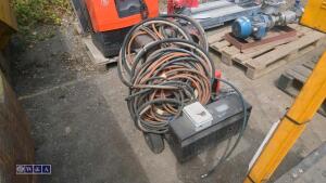 DIRT DRIVER diesel pressure washer c/w hoses - 4