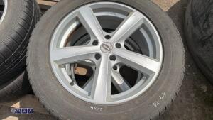 Set of 4 x TEAM DYNAMICS alloy wheels & tyres (235/55/17) - 6