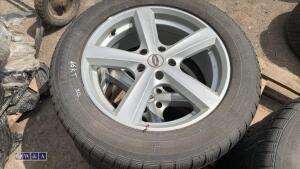 Set of 4 x TEAM DYNAMICS alloy wheels & tyres (235/55/17) - 7