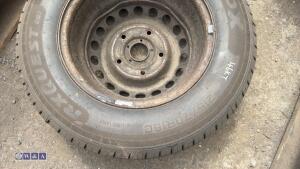 2 x ride on mower tyres & 16'' wheel & tyre (215/780 R16C) - 7