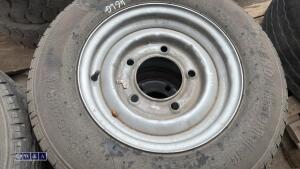 Pallet of wheels & tyres (165R13) - 7