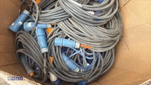 Quantity of electrical extension cables - 6