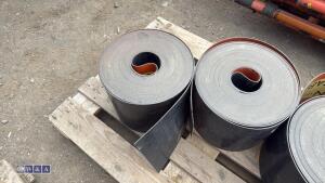3 x rolls of electric cable warning barrier - 5