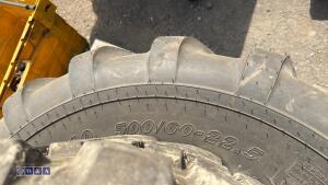 3 x tyres (2 x 10-16.5NHS & 1 x 500/60-22.5) - 7