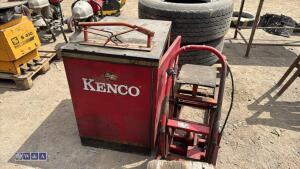Tool cabinet c/w motorcycle stand - 7