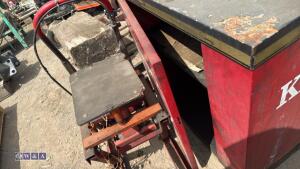 Tool cabinet c/w motorcycle stand - 8