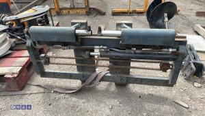 Forklift tines c/w backplate - 4