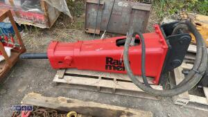 RAMMER hydraulic machine breaker c/w lines (45mm pins) - 6