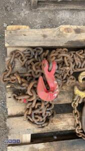 Pallet of lifting chains - 4