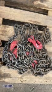Pallet of lifting chains - 6