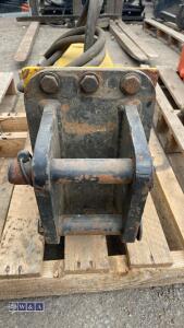 ATLAS COPCO RX3 hydraulic machine breaker c/w hoses (30mm pins - 5