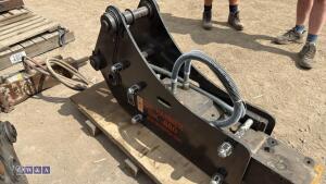 BK hydraulic machine breaker c/w lines (45mm pins) - 5