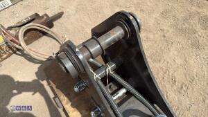 BK hydraulic machine breaker c/w lines (45mm pins) - 7