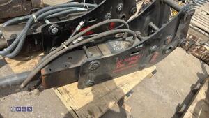 BK hydraulic machine breaker c/w lines (45mm pins) - 5