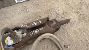 DEAMO hydraulic machine breaker c/w lines (30mm pins) - 5
