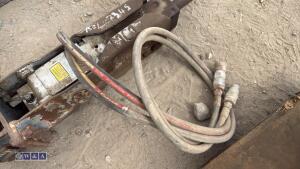 DEAMO hydraulic machine breaker c/w lines (30mm pins) - 6