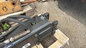 JCB hydraulic machine breaker c/w lines (25mm pins) - 5