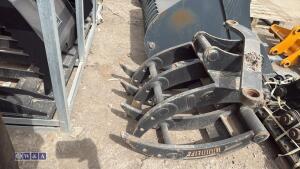 HARDLIFE excavator grapple (45mm pins) - 5