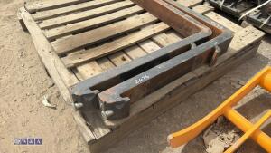 JCB teletruck forklift tines - 5