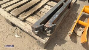 JCB teletruck forklift tines - 6