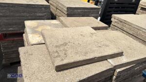 Pallet of concrete flags (approximately 20) - 4