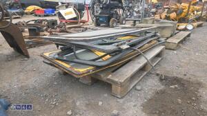 Pallet of excavator doors - 4