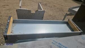 2 x sections of van racking - 4