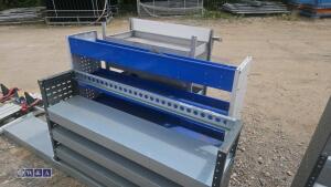 3 x sections of van racking - 4