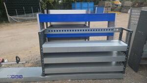 3 x sections of van racking - 5