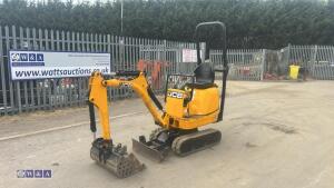 2021 Jcb 8008 micro c/w 3 buckets - 2