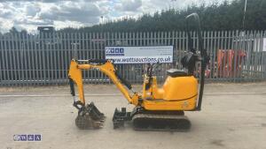 2021 Jcb 8008 micro c/w 3 buckets - 3
