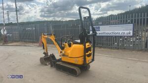 2021 Jcb 8008 micro c/w 3 buckets - 18
