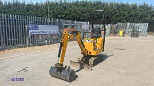 2019 jcb 8008 micro c/w 3 buckets