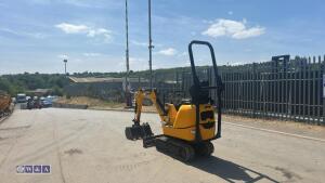 2019 jcb 8008 micro c/w 3 buckets - 2