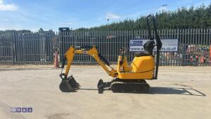 2019 jcb 8008 micro c/w 3 buckets - 3