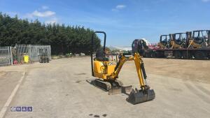 2019 jcb 8008 micro c/w 3 buckets - 7