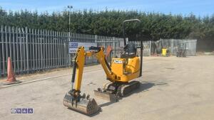 2021 Jcb 8008 micro c/w 3 bucket