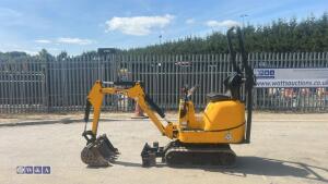 2021 Jcb 8008 micro c/w 3 bucket - 2