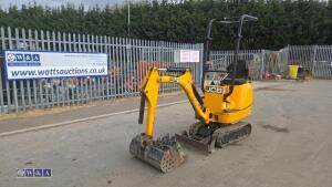 2022 Jcb 8008 micro c/w 3 bucket