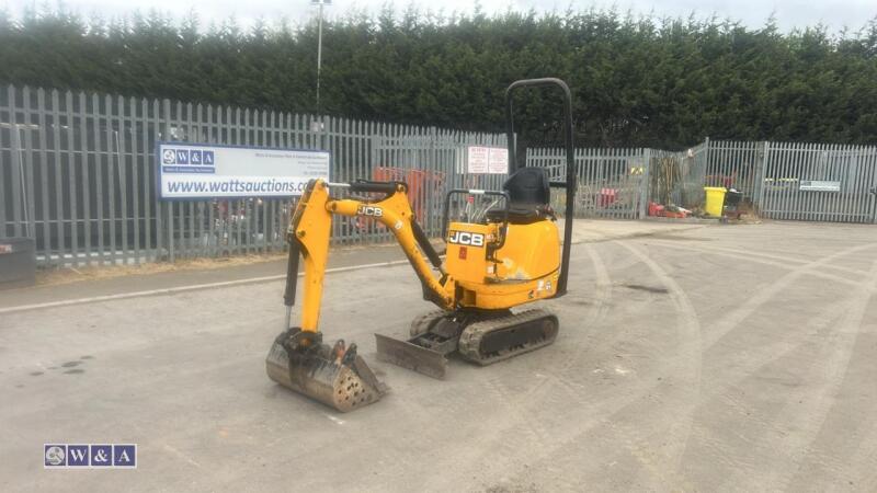 2019 jcb 8008 micro c/w 3 bucket
