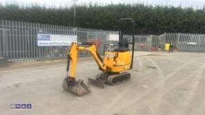 2019 jcb 8008 micro c/w 3 bucket
